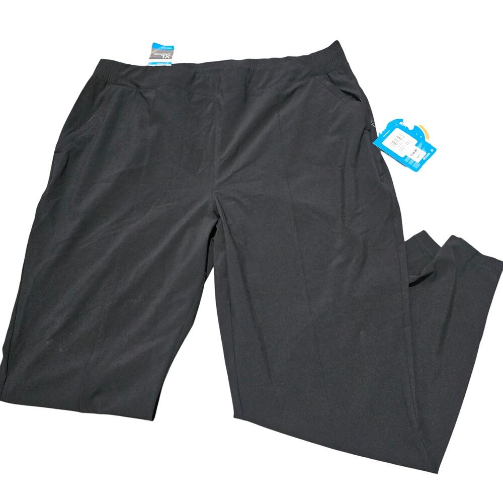 Columbia PFG Tidal Sands Pants Women XL Black Omni-Shade UPF 50 Fishing Hiking